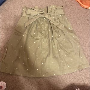 Blu Pepper Paperbag Skirt
